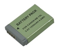Battery for Canon NB-13L NB13L G7X Camera 1.25A 