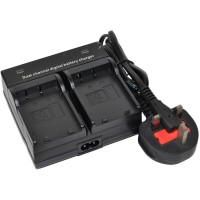 Battery Charger AC Dual for Casio NP-150 Camera