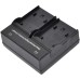 Battery Charger AC Wall Dual for NP-FM500H