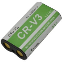 Replace Battery for Pentax CR-V3 - 1200mah 