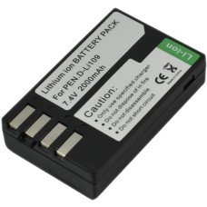 Replace Battery for D-Li109 - 2000mah (Please note Spec. of original item )